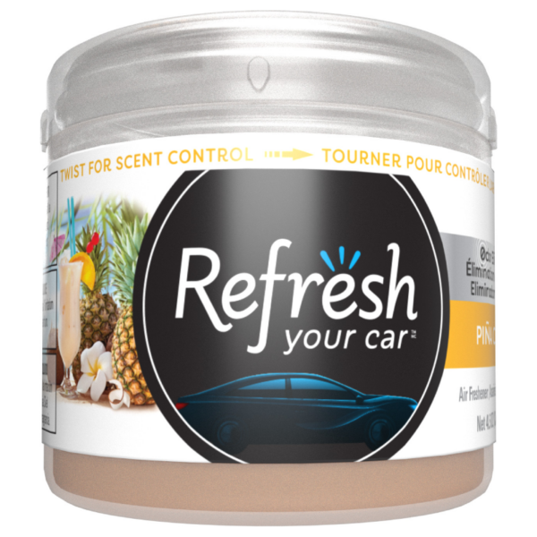 Refresh Your Car! Air Freshener (Pina Colada RF Scent, 1 Pack)