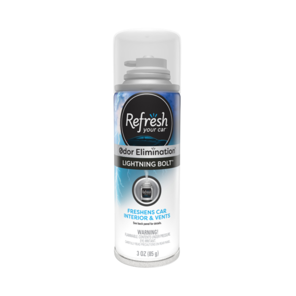 Refresh Your Car! Active Odor Elimination Fogger (Lightning Bolt Scent)